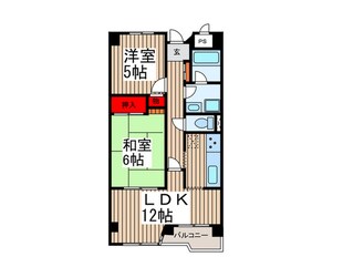 ファーストパレス与野本町の物件間取画像